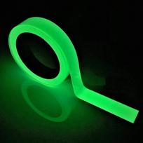 Lipni juosta - SHOP-STORY - Apsauginė juosta - Fosforescuojanti - 2 metrai - Fluorescuojanti žalia žalia