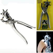 Pince Perforatrice Emporte Pièce à Cuir, Pvc, Simili Cuir avec 6 différents Trous