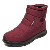 Waterproof Winter Boots for Women New Faux Fur Long Plush Snow Boots Woman Platform Ankle Boots Warm Cotton Women's Shoes 36