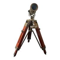Brass Pirate Spyglass Telescope on Tripod Marine Nautical Office Table\Desk Decor 5x Maritime Telescope Nautical Collectibles Birthday Gift
