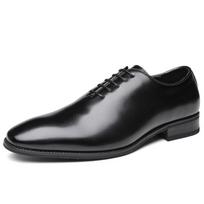 2024 Prince Classic Formal Whole-cut Dress Shoes Hand Rubbing Lace Up Business Leather Shoes Oxford Japanese Style Men Leather Shoes 39