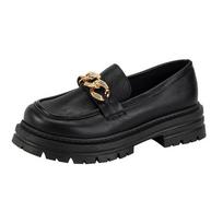 2024 Mary Jane Shoes Loafers Lolita Shoes Round Head Student Shoes Girl Lolita Shoes JK Commuter Uniform Shoes Casual Platform Shoes 35