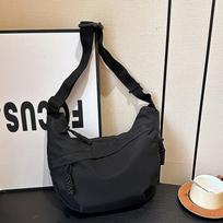 Fashion commuter large capacity shoulder bag new casual versatile tote bag sports style nylon dumpling bag One Size