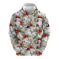 Cross-border temu new Christmas autumn men's hooded sweatshirt 3D printed casual men's sweatshirt factory direct sale S
