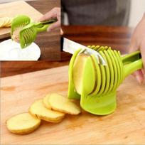 Plastikinė maisto spaustukas, citrinų pomidorų pjaustyklė, daržovių pjaustyklė Virtuvės priedai trintuvų forma kepimui peilis virtuvės prietaisai 44g