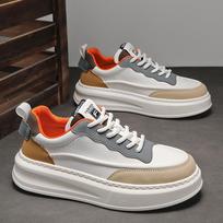 Lace-Up Mens Tenis Shoe Fashion Men's Shoes Fashion Breathable Flat Shoes for Man Outdoor Sneakers 2024 New Arrival Board Shoes 39
