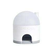 Snow House Star Music Projection Lamp Music Box Rotating Light Starry Sky Atmosphere Night Light Navidad Christmas Decor balta