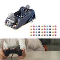 Pinball Machine Tabletop Game Birthday Gifts Practical Interaction Montessori Board black