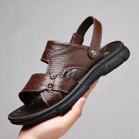 Madingi Nauji Vyriški Basakojai Vasariniai Lauko Paplūdimio Batai Laisvalaikio Paplūdimio Žygio Sandalen Neslystantys Zapatillas Hombre Vandens Batai 38 ruda