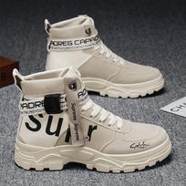 Madingi vyriški batai Camouflage Desert batai Aukštakulniai sportbačiai Neslystantys darbo batai vyrams Buty Robocze Meskie Motociklininko batai 39 smėlis