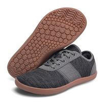 Madingi Unisex Plataus Pado Basakojų Batai Vyrams Moterims Lauko Takams Bėgimui Minimalistiniai Lengvi ir Kvėpuojantys Basakojų Batai 36 brown