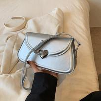 Premium texture small bag women's new popular messenger bag fashion shoulder underarm small square bag juoda