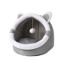 Cat Litter Enclosed Semi-enclosed Dog Litter Cat House Small and Medium-sized Dog Pet Litter for All Seasons S