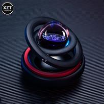 Solar Car Air Freshener Rotating Aromatherapy Decoration Auto Flavorin Accessories Interiors Men Women Original Perfume Diffuser black