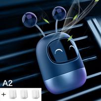 Car Air Freshener Auto Creative Mini Robot Air Vent Clip Parfum Flavoring Ventilation Outlet Aromatherapy Automotive Interior