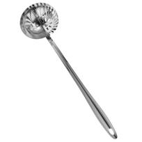 Multi-use Soup Filter Spoon Hanging Hot Pot Colander Dining Table Gravy Separator 30.00X8.00X8.00CM sidabras