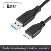 USB 3.0 A Male to Microphone MIC Computer Cable, High-Speed USB 3.0 Hard Disk and HUB Cable 0.5M