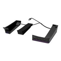 Horizontal Stand For PS5 Slim with 4-Port USB2.0 Hub Base Stand Holder for Playstation 5 Slim Disc&Digital Edition Accessories juoda