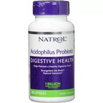 Natrol- Acidophilus Probiotikas, 1 milijardas, 100 kapsulių.