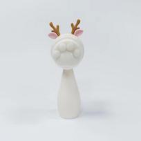 1PC Face Washing Brush Mini Clean Cute Ghost Call Soft Hair Beauty Tool 12cm*4cm*2cm mėlyna