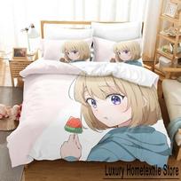 3D Printed Cartoons A Couple Of Cuckoos Bedding Set Single Twin Full Queen King Size Bed Set Adult Kid Bedroom Duvetcover Sets 70x133cm 2pcs beige