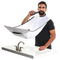 Male Beard Apron Razor Holder Hair Shaving Apron for men Care Clean Hair Adult Bibs Waterproof Cloth Bathroom