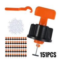 151pcs/set Fr 2-8mm Pro Tile Laying K2v4 Reusable Tool For Leveling  Tiles Leveling Ceramic Floors 151pcs