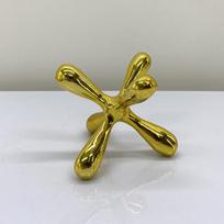 Modern Golden Resin Creative Art Ornaments Home Model Room Office Building Soft Decoration Sales Office Furnishings gray