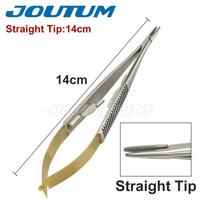 14 cm / 16 cm Castroviejo adatų laikiklis Dantų ortodontinių implantų dantų adatų laikikliai Odontologo įranga gray