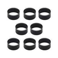 8Pcs/Set Leather Punching Multi-Styles Puncher Tool Star Moon Love Hole Hollow Punch Cutter Set Leather Craft DIY Tool gray
