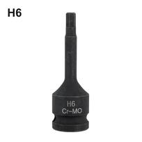 80mm Socket Adapter Electric Drill Hex Socket Hexagon H6