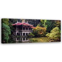 Canvas print, Garden Tokyo Nature 90x30 žalia