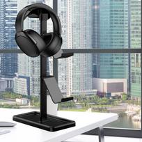Gaming Headset Stand Gamepad Rooms Decor Accs Display Dad Gift Storage Shelf juoda