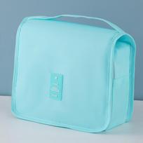 Waterproof Travel Toiletry Bag - Large Capacity, Portable Cosmetic Organizer smėlis