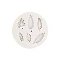 Lapai Šokoladas Silikoninė Fondanto Forma Sausainių Kepimui Gumpaste Formos Garinė Krosnelė Tinka Ir Dervos Menui One Size white
