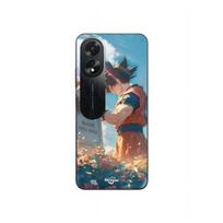 Case for Oppo A58 Akira Toriyama Son Goku Tomb juoda