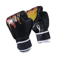 Bokso Pirštinės Kikbokso Treniruotėms Sparingui Sportui Black for Kids black