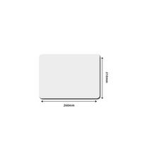Large Computer Gaming Mouse Pad for Office, Desk, and Internet Cafe Use 260*210*2 white