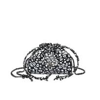 Women's PU crossbody bag with leopard print cord  elegant shoulder bag for young people  casual and pendular  high quality