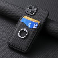 Tinka Apple 16 Pro mobiliojo telefono dėklui, pintas apsauginis žiedinis laikiklis nuo kritimo, iPhone15 Pro Max apsauginis dėklas iPhone 16 Pro Max juoda