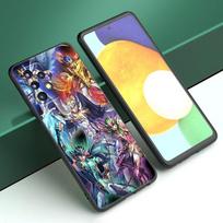 Anime Saint-Seiya Telefono Dėklas Samsung A13 A22 A24 A32 A23 A25 A34 A35 A52S A53 A54 A55 A73 5G A12 A14 A15 A31 A33 A50 A51 A72 Samsung A13 5G