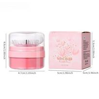 Lazy Air Cushion Blush, Skin-friendly, Nude Makeup Contour Powder Brightens Skin Tone rožinė