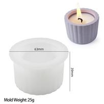 Fish Scale Flower Pot Silicone Molds New Vase Jewelry Storage Box Scented Candle Jar Cement Concrete Resin Mould DIY Home Decor white