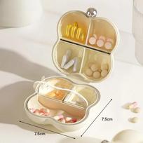 The Portable Medicine Box Is Divided Into Compartments Without Odor and Large Capacity