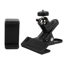 Metalinis Gitaros Boso Telefono Laikiklis Transliacijos Laikiklis Ukulelės Galvos Telefono Klipsas black