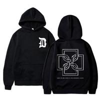 Rap albumo spaudinio su gobtuvu džemperis Unisex Laisvalaikio megztinis Vyriškas ir moteriškas Populiarus džemperis su gobtuvu Madingas Hip-hopo Dydis plius Gatvės stilius XXL