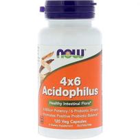 Now Foods - 4X6 ACIDOPHILUS 60 VCAPS