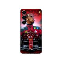 Coque Samsung Galaxy S24 FE Lewis Hamilton Ferrari officiel Maniacase