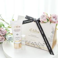 [Exclusive Gift Set] d'Alba Vegan Double Hand Cream & Lip Balm Set - Hydration & Nourishment Inspired by Mist Serum