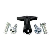 Rato veržlės fiksavimo komplektas (su varžtu) Ratlankio centrinio gaubtelio fiksavimo varžtas Opel Vectra B Astra F Oem 90495549 1610001